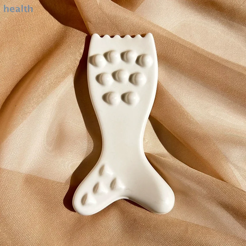 

Керамический инструмент для массажа тела Гуаша, доска Гуаша для подтяжки лица, скульптура лица, облегчение мышц, массажер для тела