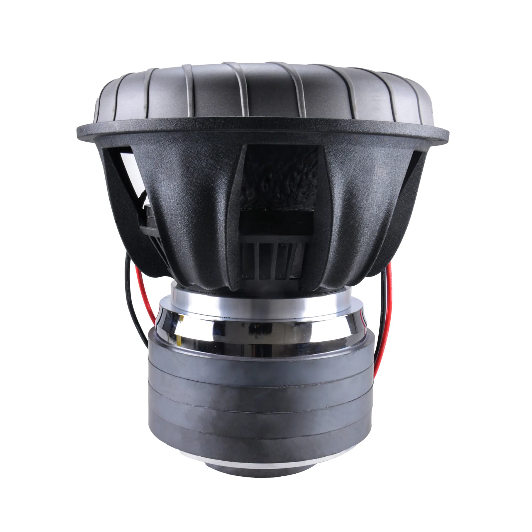 FUWEI 15 Inch Subwoofer Speaker Dual Voice Coil Car Subwoofer 2Ohm +2Ohm 16000 Watt Max Power 4 Magnets Subwoofer For Cars