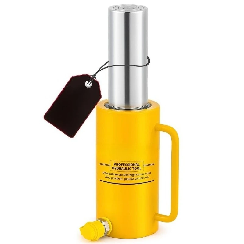 NEWTRY 30 ton hydraulische krikcilinder lange krik 6” slag draagbare hydraulische ram industriële hefkrik Porta Power Retract Aut