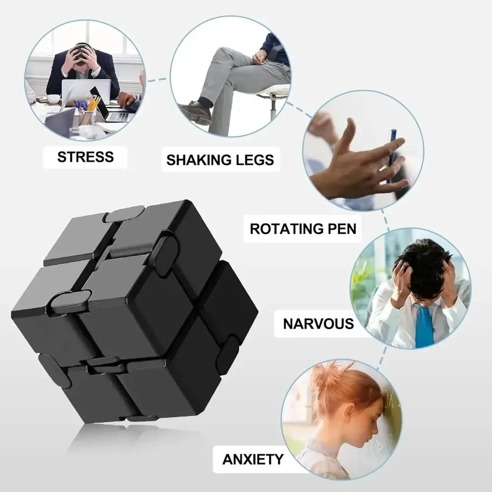 Interest Creative Blocks For Stress Relief And Relaxation, Pocket Blocks For One Handed Playable Folding Toys To Give To Adult