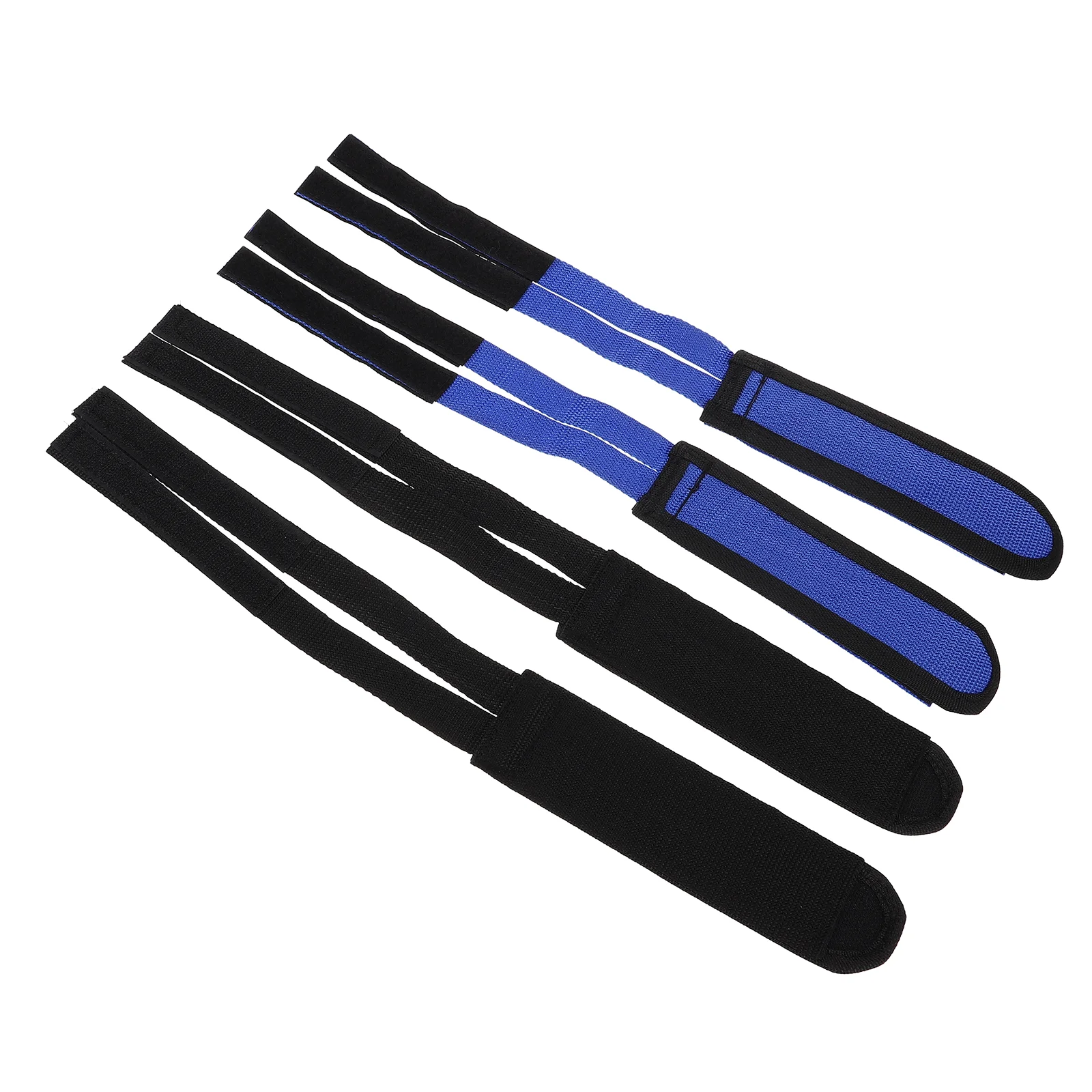 

4 Pcs Bicycle Pedal Straps Fixed Gear Folding Pedals for Universal Polyester