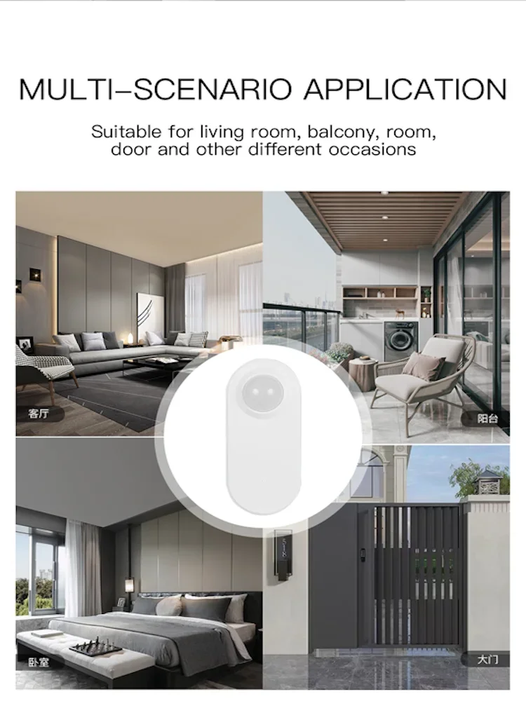 Imagem -05 - Tuya Zigbee Presença Humana e Sensor de Detecção de Movimento Pir Detector de Luminância Operado a Bateria Suporte Zigbee2mqtt Assistente de Casa