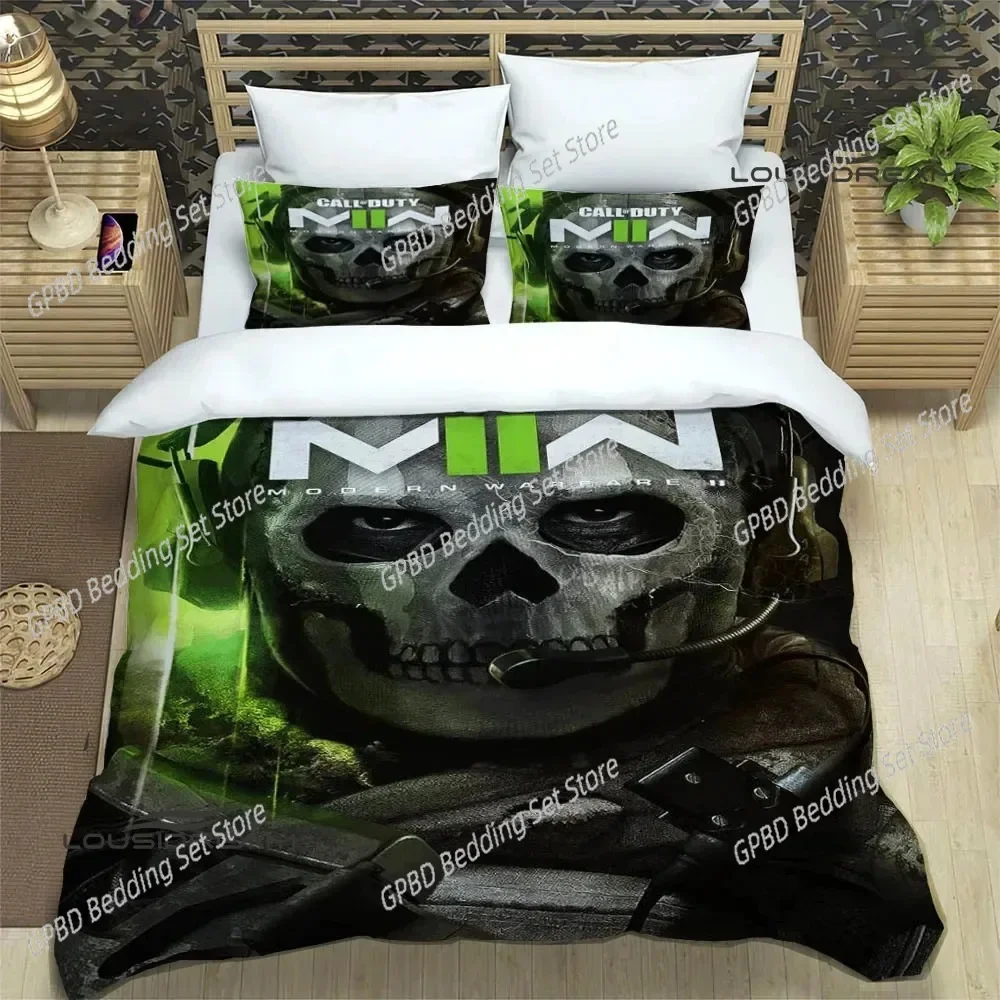 Game Call of Duty COF 3D Bedding Set Duvet Cover Pillowcases Single Twin Full Queen King Size Home Decor Quilt Boys Gift