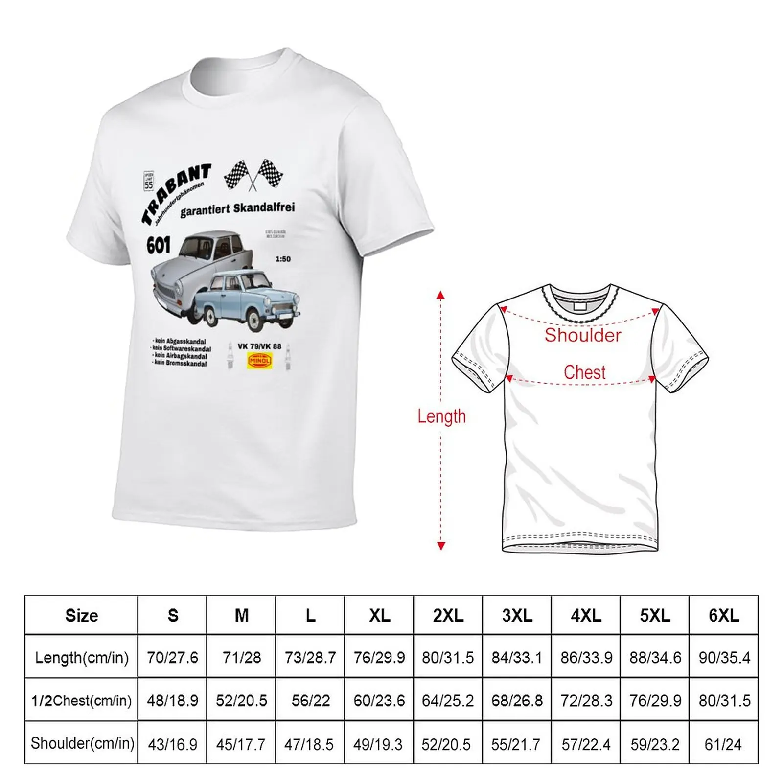 Trabant 601 T-Shirt sweat shirts new edition t shirt T-shirt men