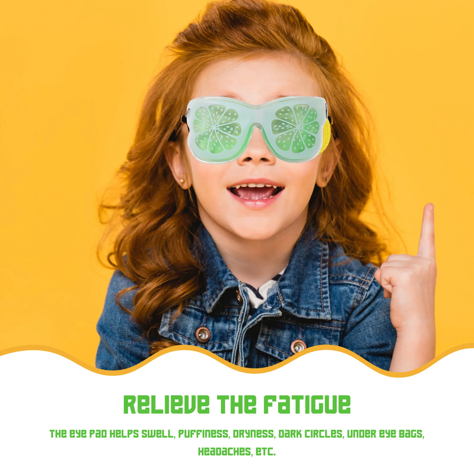 

4 шт., портативный пакет со льдом с фруктами для декоративных оттенков под глазами, отечность, темные круги, успокаивающие сухие глаза, домашний аксессуар для ухода за глазами