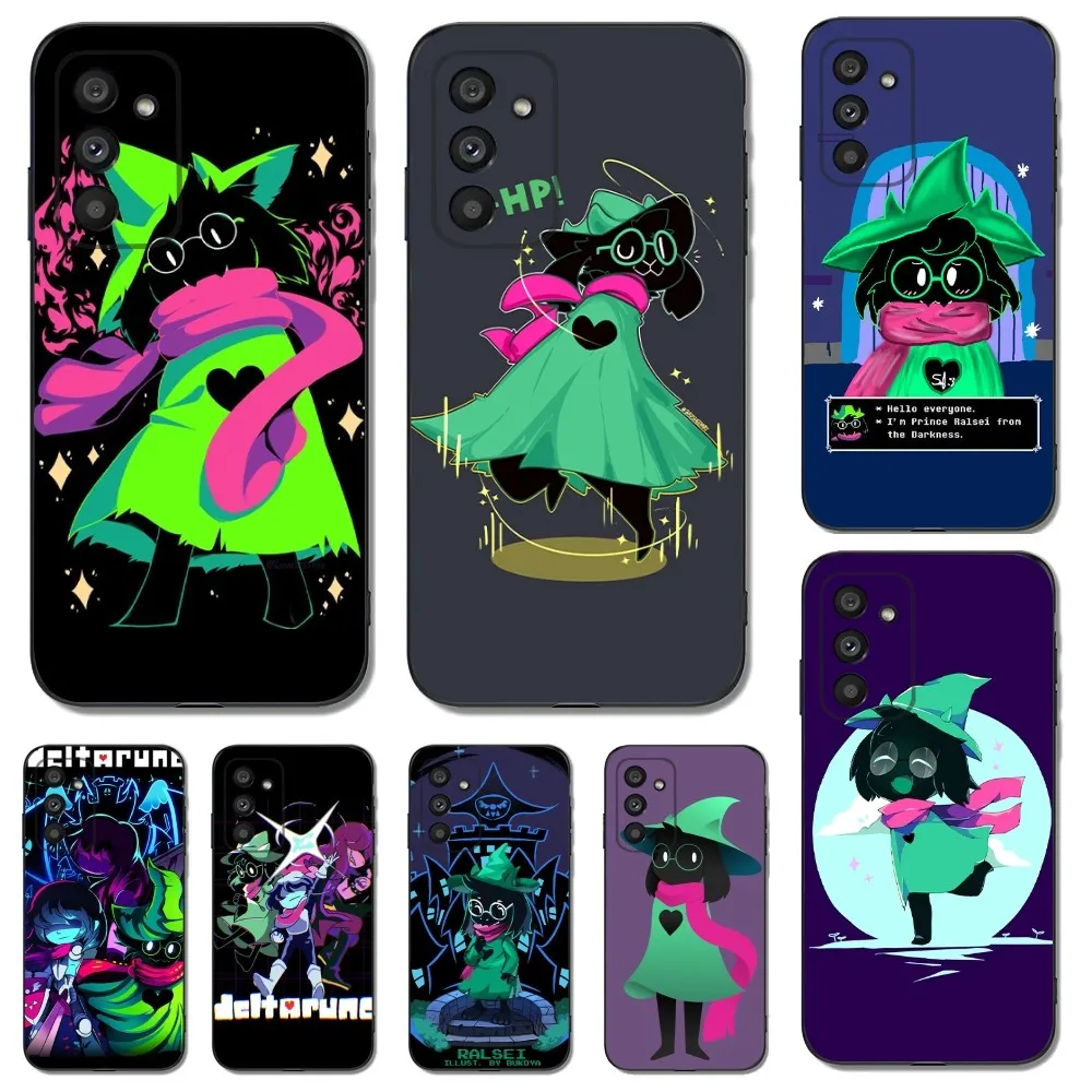 Game Deltarune Phone Case for SamsungS24,S23,S22,S21,S20 Ultra Pro S10,S30Plus,20 Ultra Black Cover