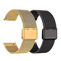22mm Watchband For Zeblaze Vibe 7/7Pro/7 Lite/Beyond 2/Stratos 2 3 Smartwatch Strap Stainless Steel Wristband For Zeblaze GTR 2