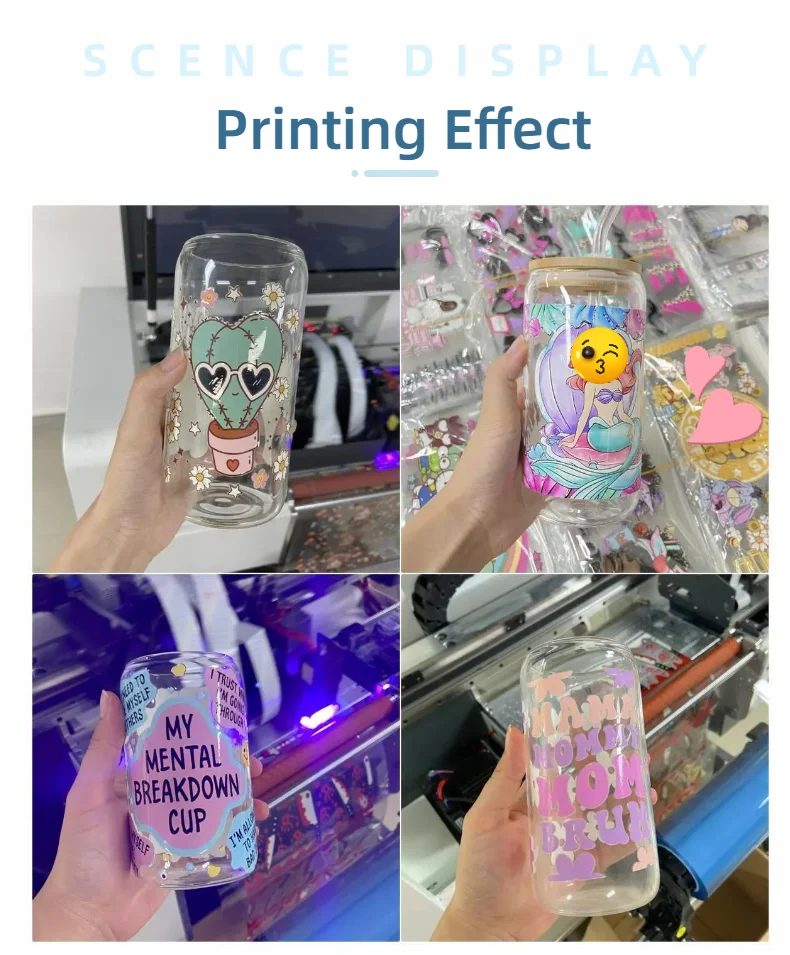 Wednesday Addams UV DTF Cup Sticker UV Libbey Wrap Transfer Sticker Custom Labels DIY Self adhesive Waterproof Dancing Queen