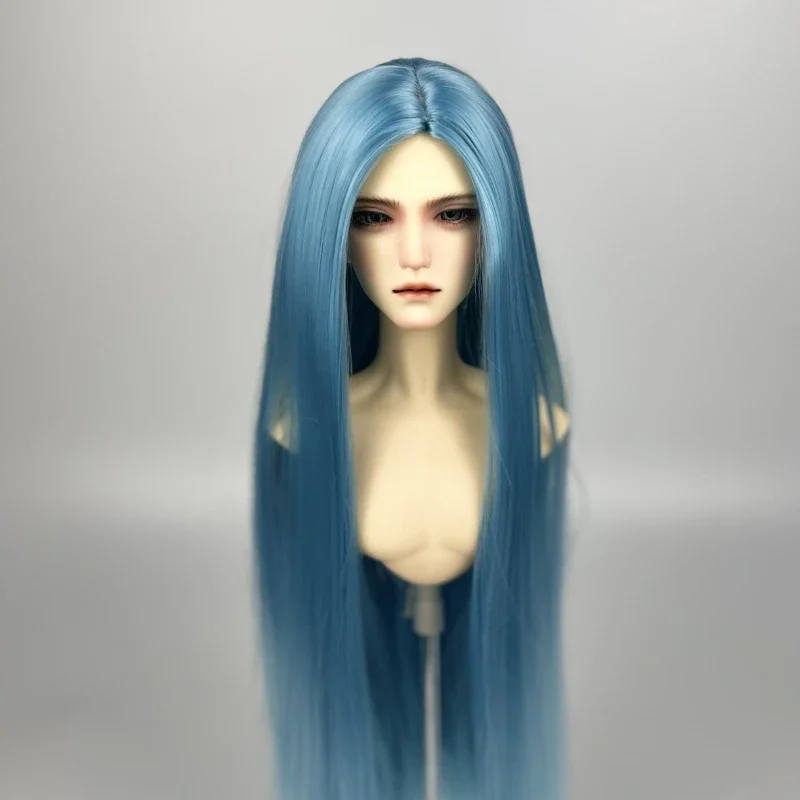 

New 1/3 1/4 1/6 Doll's Wig for 60/45/30cm Bjd Doll Mid Long Straight Hair Toys Ancient Style Dress Up Doll Accessories, No Doll