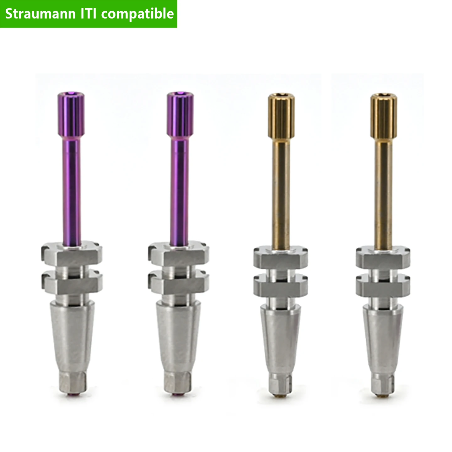 For Straumann Open Tray Impression Post RC NC Short Long 16.5mm 30mm with Screw for Dental Lab Factory Direct in Stock Fast Ship
