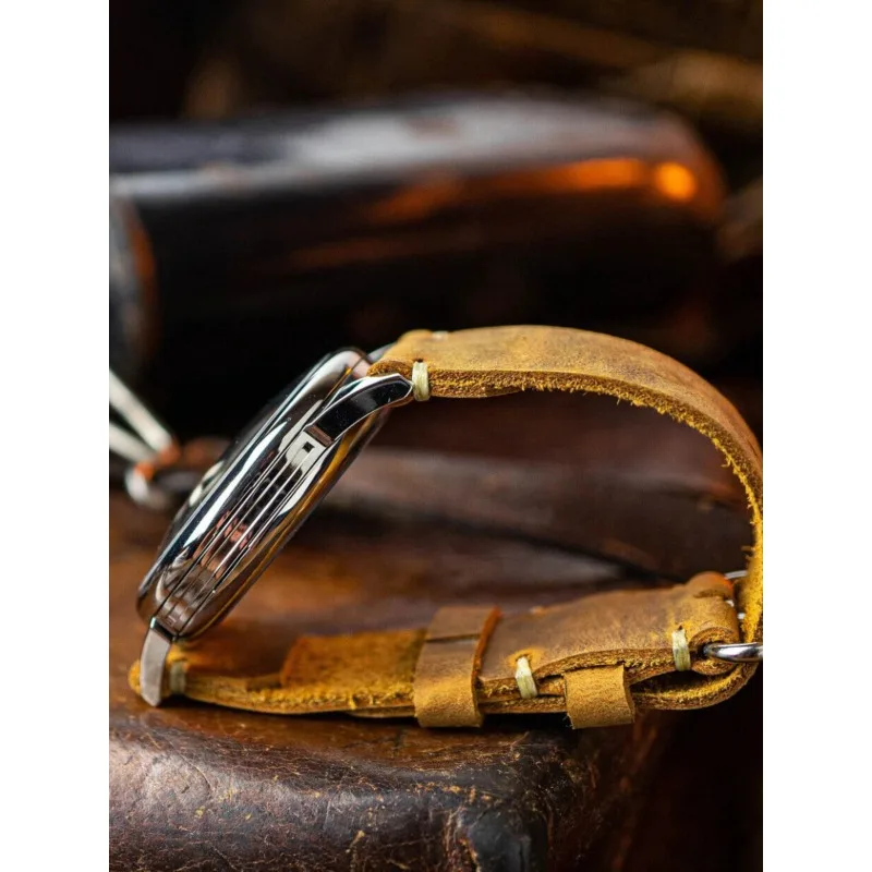 Exclusive 12 Constellation Coin Handmade Men's Mechanical Watch