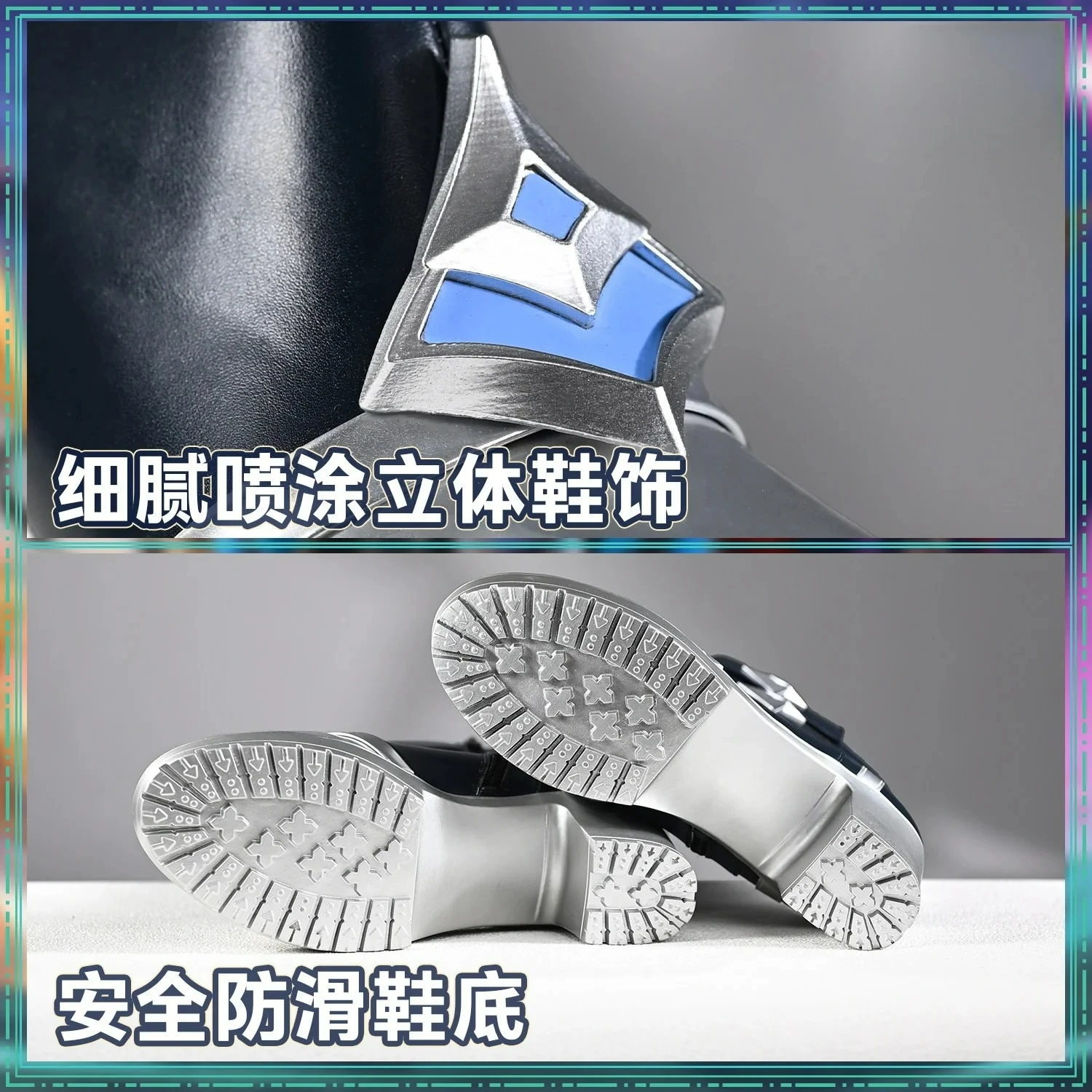 Newly Lohen Cosplay Shoes Halloween costume Christmas costume Role Playing Party Comic Genshin Impact 36-41 view 4