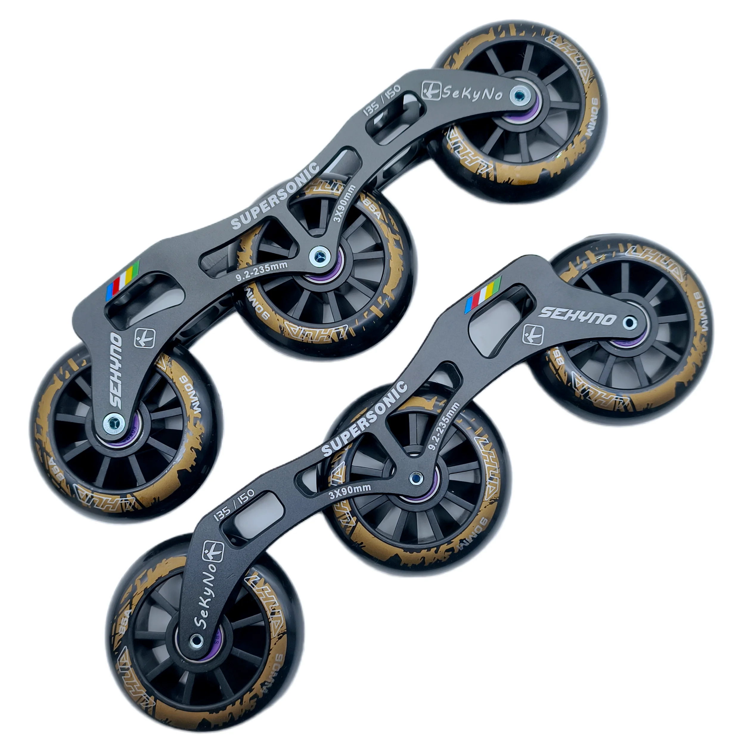 cadre-de-vitesse-avec-roues-de-3x90mm-et-90mm-85a-ensemble-complet-d'une-paire-livraison-gratuite