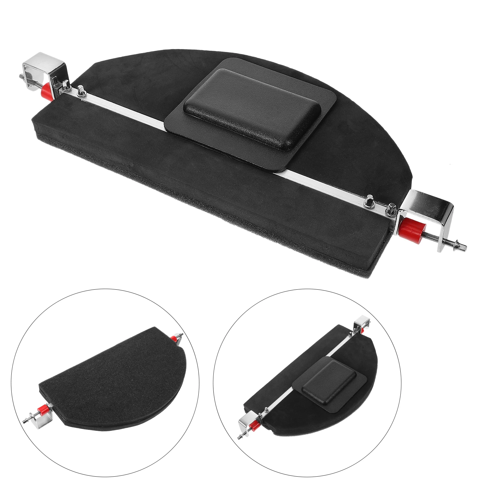 

Portable Bass Mute Pad Silent Dampener Practice Mat Noise Reduction Drum Comfortable Grip Easy Placement Universal Fit