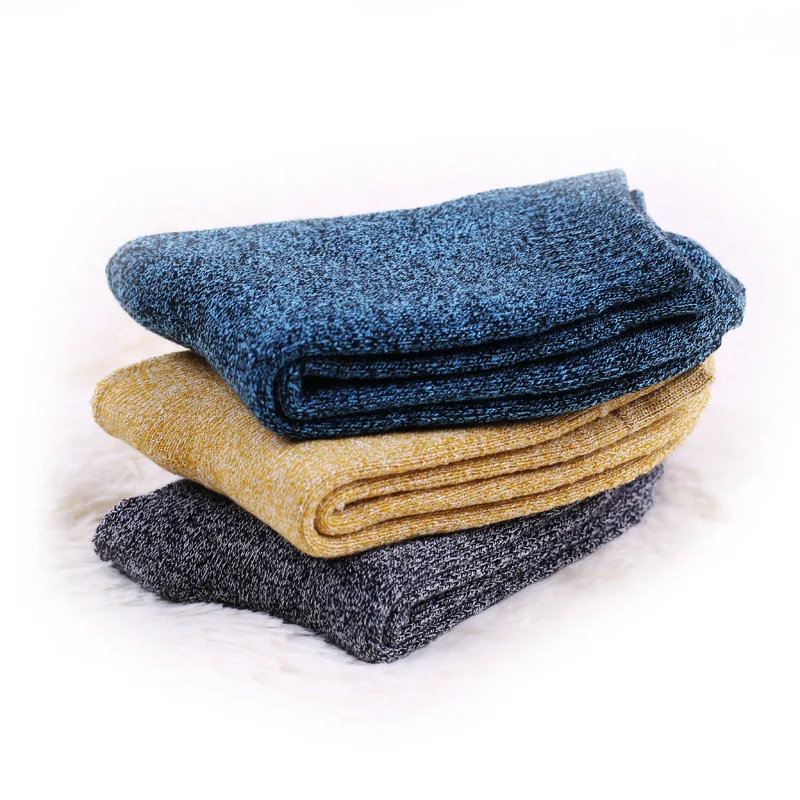 Autumn And Winter Thickening Warm Towel Line High Quality Men Terry Cotton Socks Mix Color Wholesale 10pair/lot