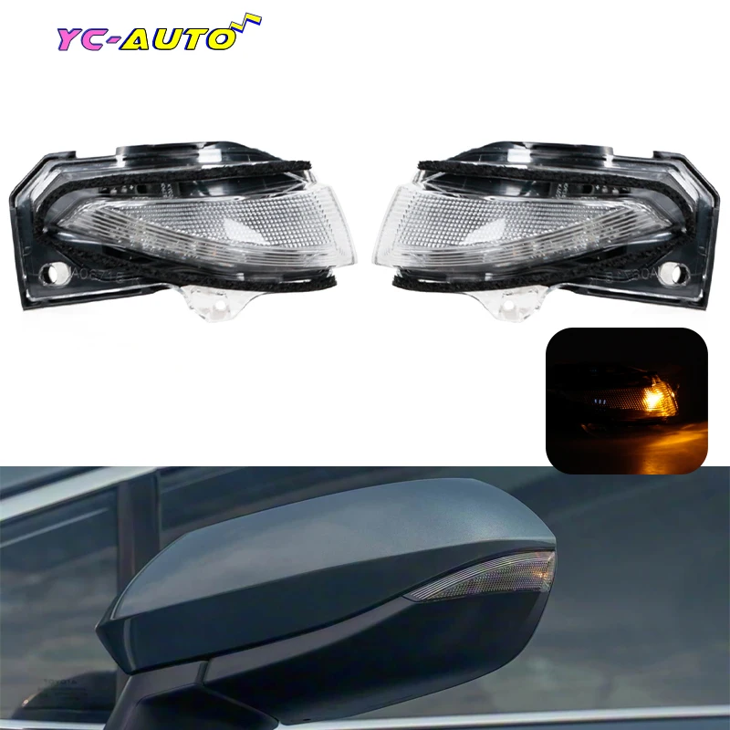 

Боковое зеркало заднего вида, указатель поворота, индикаторная лампа, автомобильные аксессуары для Toyota Corolla 2019-2022 81740-02050 81730-02160