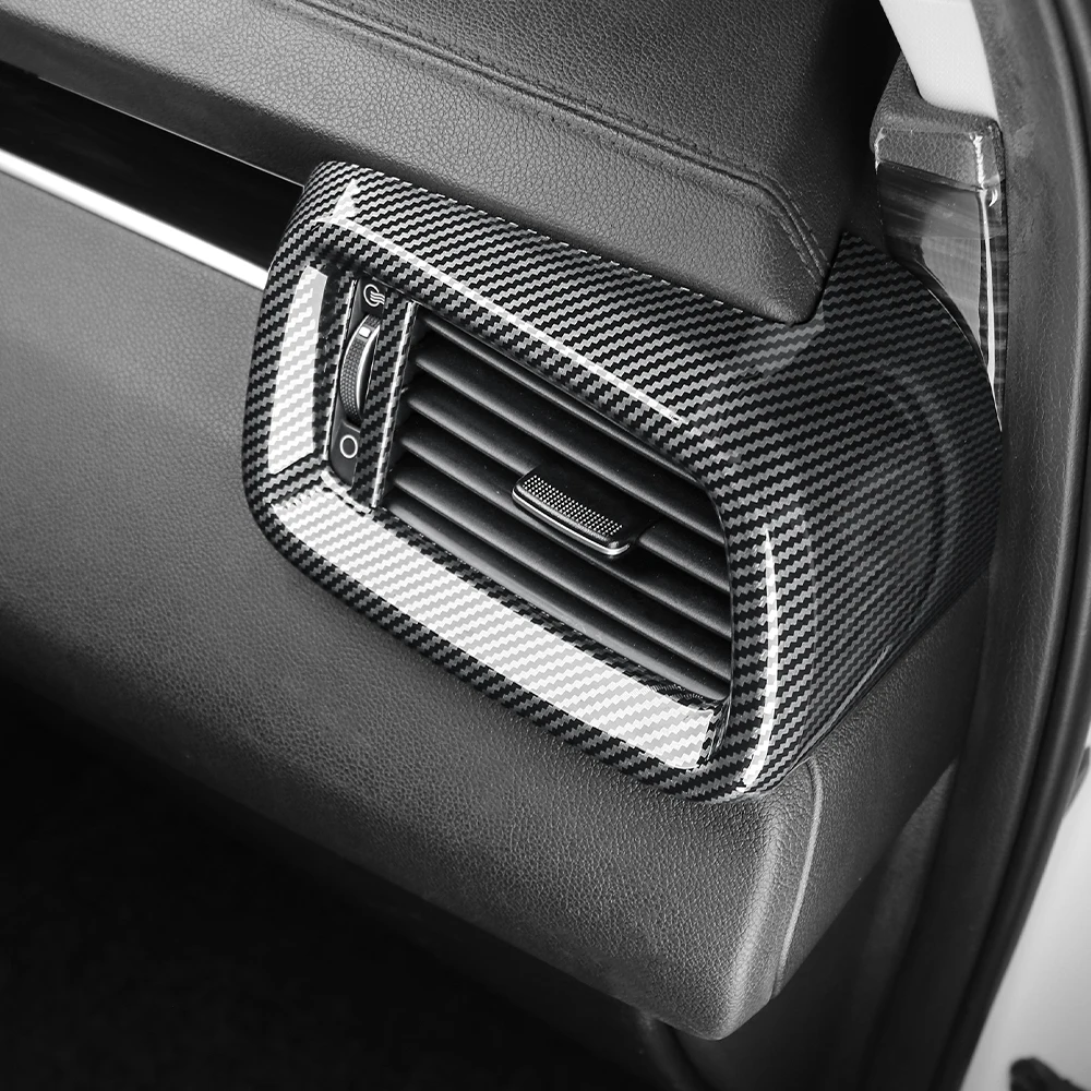 Für Kia Sorento 2014-2020 Carbon-Faser Mittelkonsole Lüftungsabdeckung Instrumententafel-Verkleidung Auto-Innendekor Zubehör LHD – Detail 16