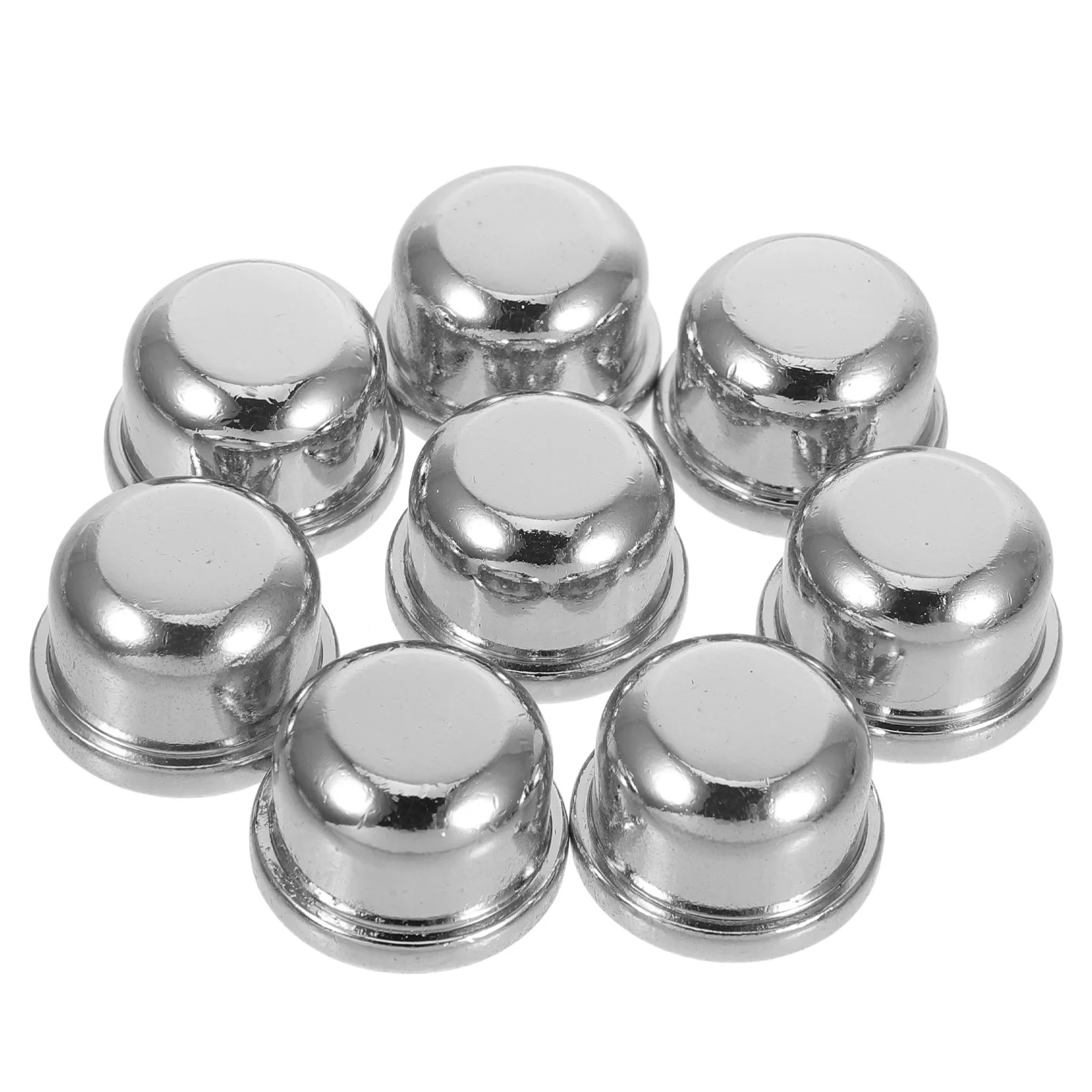 

8Pcs Iron Ball Finial Caps for Lamp Shade Harp Top Decorative Lamp Toppers Stylish Finial Knob Replacement Accessories