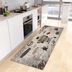 Kitchen Rug Entrance Doormat House Bathroom Hallway Non-Slip Foot Mat Living Room Bedroom Floor Home Balcony Decoration Carpet