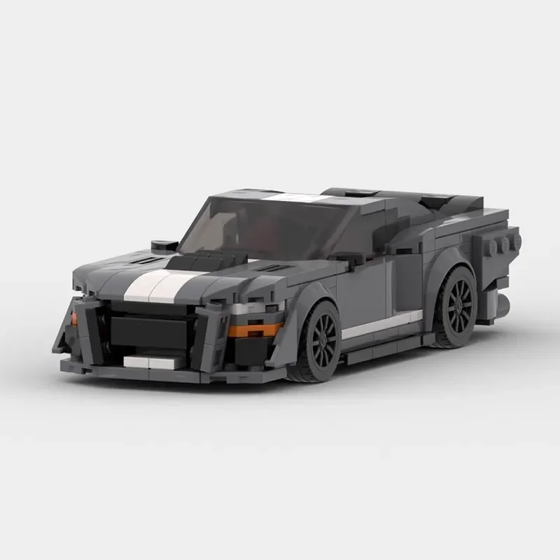 Moc 互換車モデル GT500 スポーツカーテクノロジーモジュラービルディングブロックギフトクリスマス子供のおもちゃ DIY セットアセンブリ