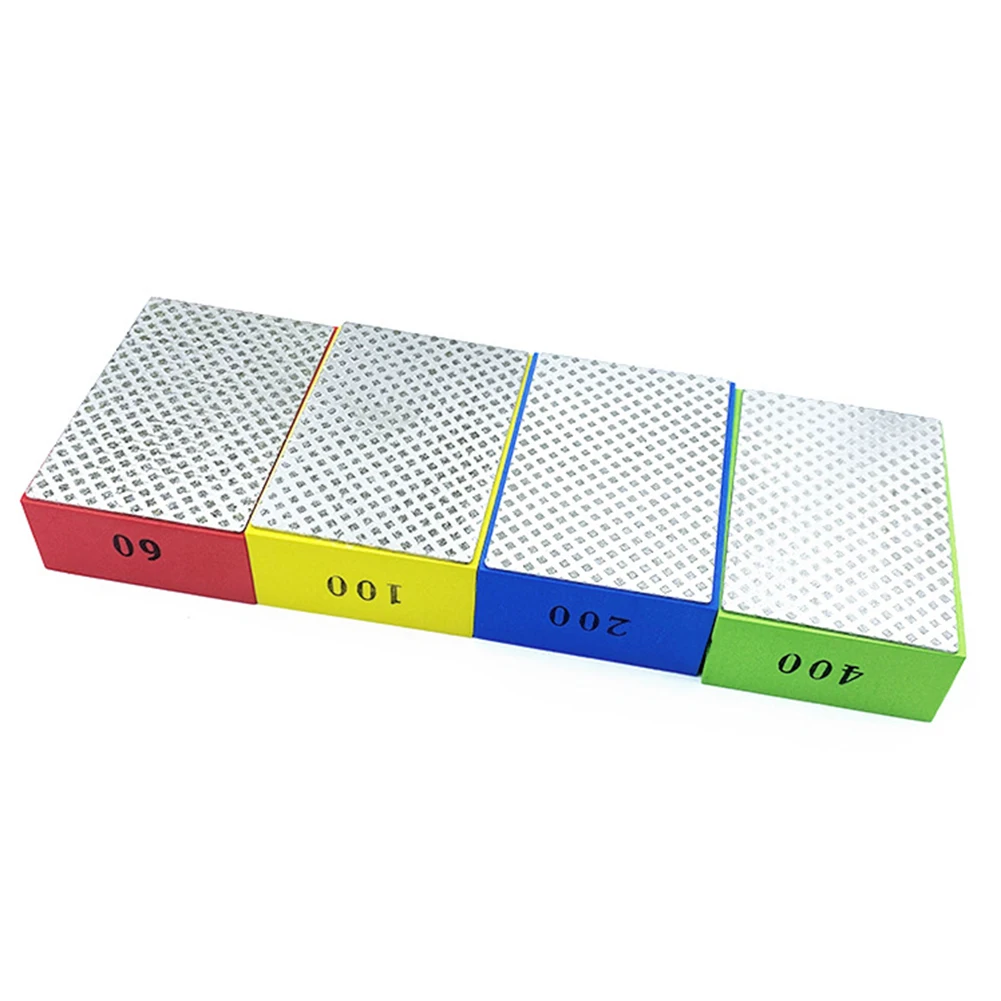 Red,Yellow,Blue,Green,for Pink Hand Grinding Pad Long Lasting Construction Grinding Pads Tools Ergonomic Grip Design