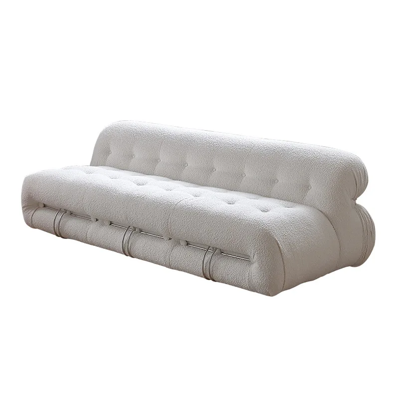 

Тканевый диван-реклайнер из овечьей шерсти для отдыха, креативный, на три места