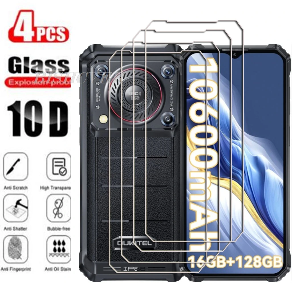 

4 шт. для Oukitel WP36 WP38 WP39 WP50 WP52 C32 Pro C33 C35 WP19 WP21 Ultra WP22 WP23 закаленное стекло Защитная пленка для экрана