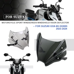 스즈키 GSX-8S GSX8S 2023 2024 Wind 용 새 스포츠 윈드 스크린 윈드 실드 바이저 디플렉터