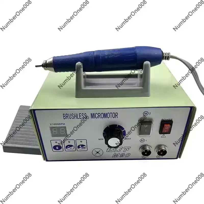 70000 90000RPM Brushless Micromotor Polishing Machine, High Speed Rotary Tool with Handpiece for Jewellery Engraving