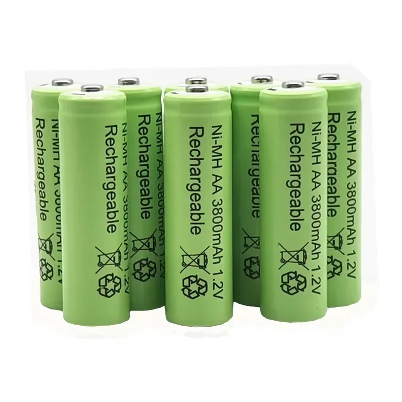 3800mah AA 1.2V Akkumulátor ni-mh újratölthető Akkumulátor számára Gyermek- Távoli kontroly újratölthető Ketrecek AA 1.2v 3800mah Akkumulátor