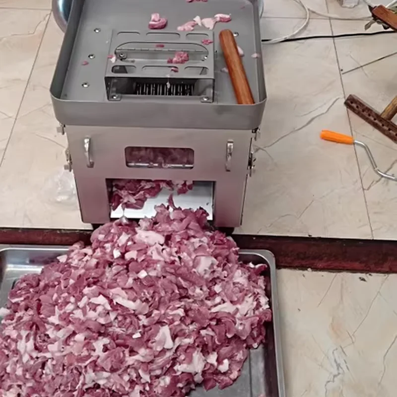 

Новая промышленная машина для нарезки и измельчения мяса, слайсер для ферм и животноводческих хозяйств