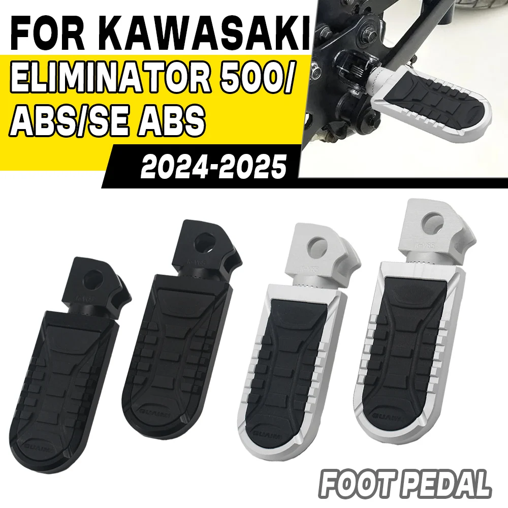 

Подставки для ног для Eliminator 500, регулируемая вращающаяся подставка для ног для мотоцикла, подножки для Kawasaki Eliminator 500 SE ABS