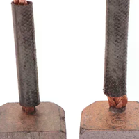 ISUZU 2.8 Pickup Dachai 498 Starter Motor Carbon Brush 7X19X15mm, Four Pieces in a Set