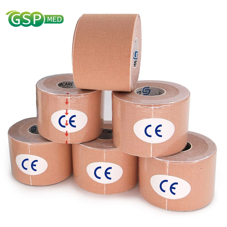 5 Sizes Kinesiology Tape Athletic Recovery Elastic Adhesive Muscle Pain Relief Knee Pads Water-proof