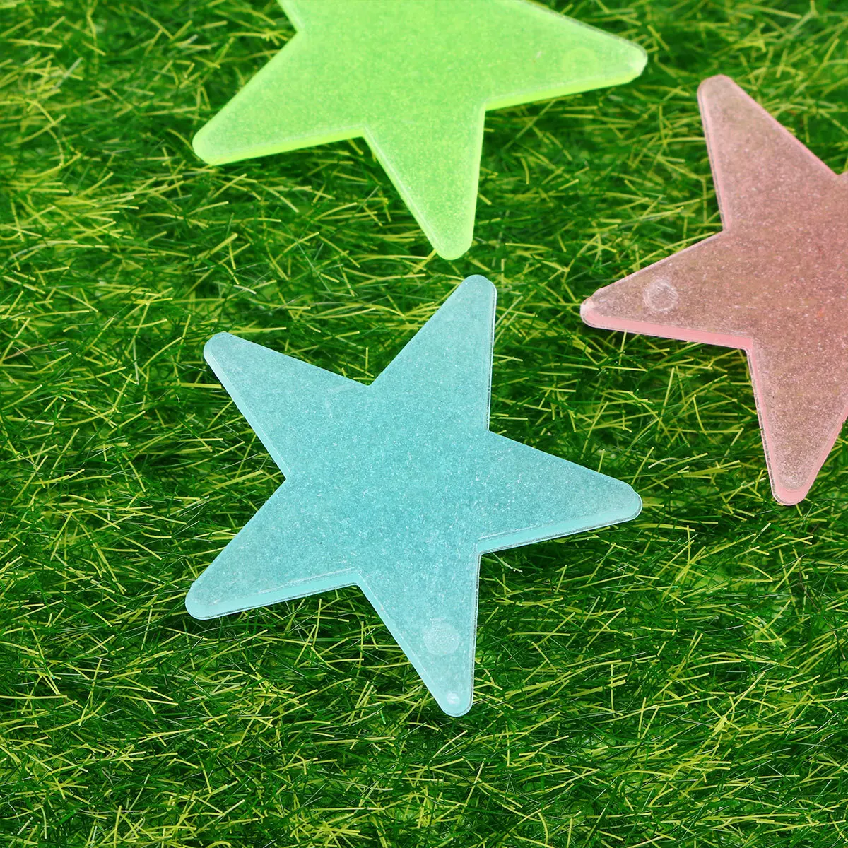 

100Pcs Stars Glow in The Dark Luminous Acrylic Wall Stickers Decal Kids Bedroom Ceiling Decor Space Theme Children Wall Decals