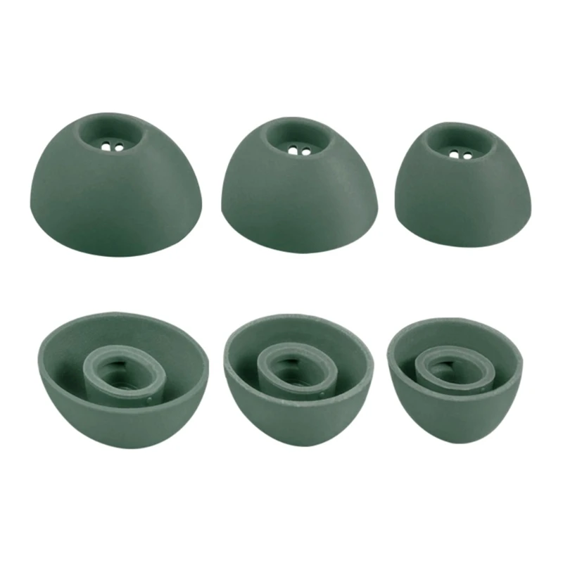 3 Pairs Silicone Ear Tips Earplugs for OnePlus Buds Pro 2 Headphones Comfortable Replacement Buds Small, Medium, Large - view 3