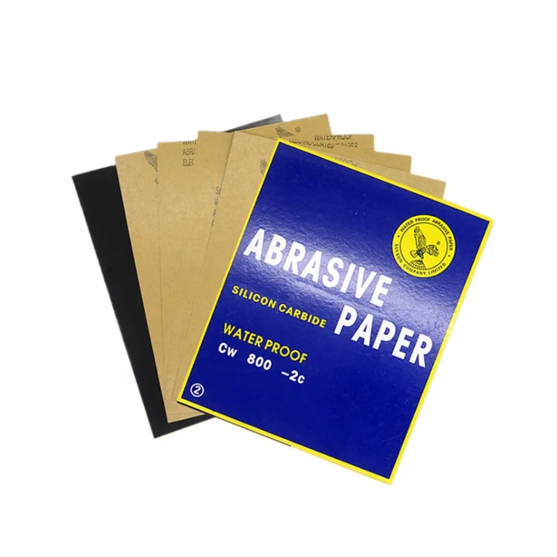 Sandpaper P80 Silicon Carbide Waterproof Abrasive Paper Wet And Dry Sand Paper