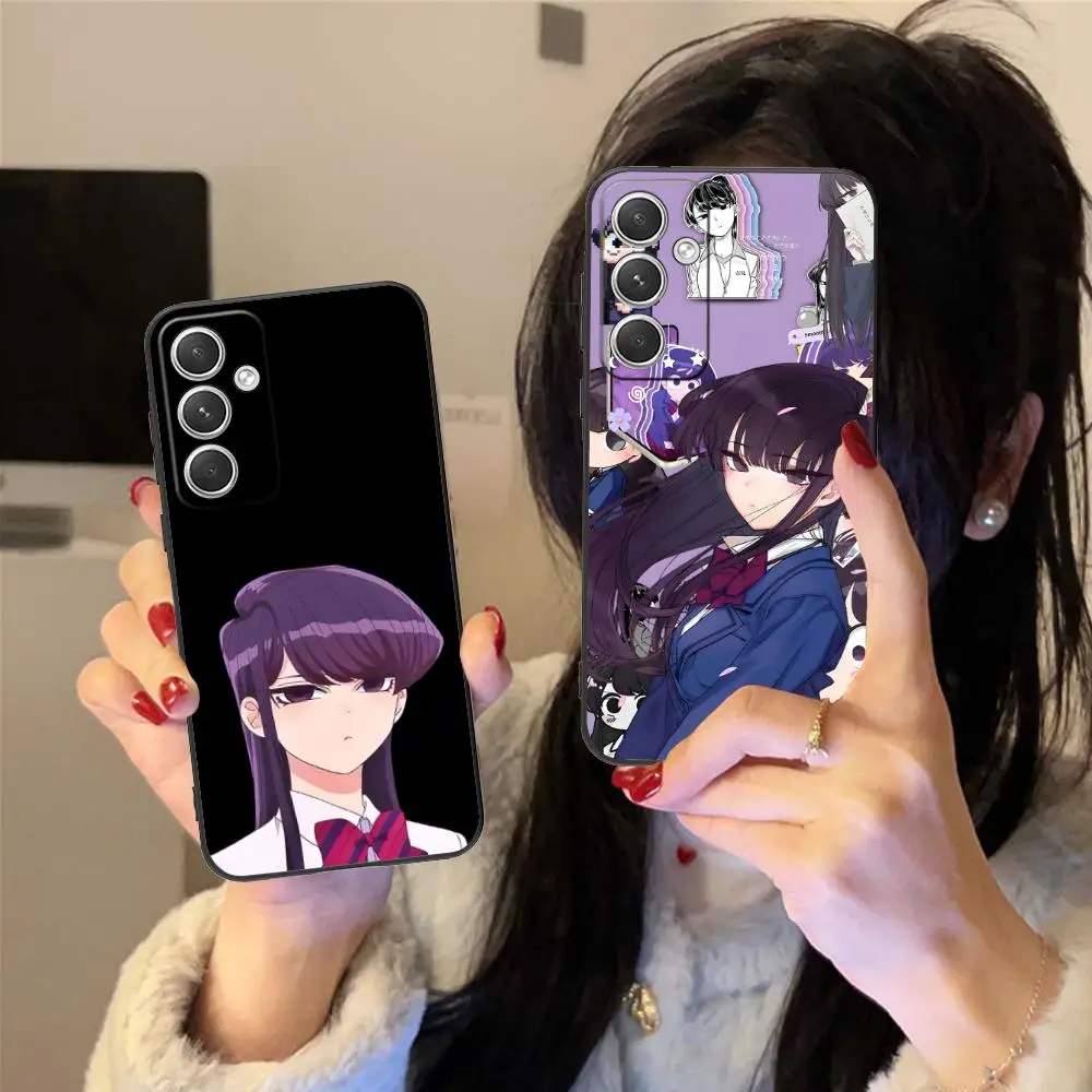 

Komi Shoko Mobile Cell Phone Case for Samsung Galaxy S25 S24 S23 S22 S21 S20 Note20 Plus FE Ultra Colour Protective Pretty Cover