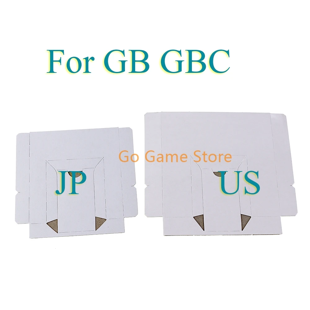 1ps New Packaging Box Carton Cardboard Inner Inlay Insert Tray For Gameboy Color GB GBC Game Cartridge US JP Version