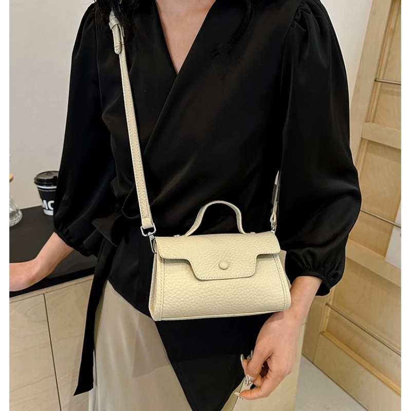 

2025 Summer New Hundred and One Casual Mini Shoulder Bag Retro Niche Senior Sense Single Shoulder Slanting Crossbody Bags