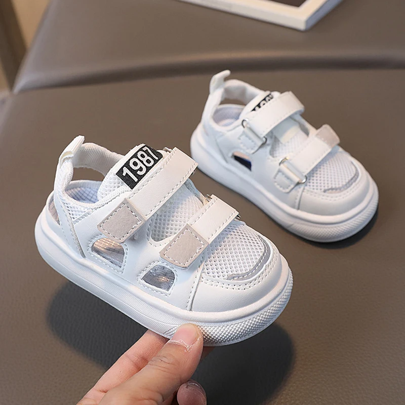 

0-7 Years Kids Sneakers Summer Sport Sandals Baby Boys Breathable Mesh Tenis Shoes Girls Antislip Toddler Shoes Sandalias Infant