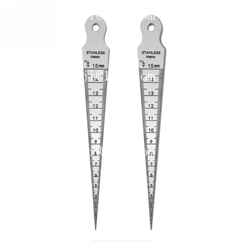 Stainless Steel Inner Diameter Gauge High-precision Gap Aperture  Taper Wedge Plug Gauge