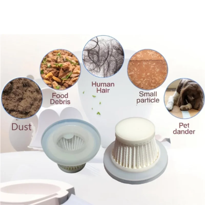 استبدال مرشحات A83G-Hepa للمكنسة الكهربائية للبط، مرشحات قابلة للغسل لمكنسة البطة اللاسلكية المدمجة