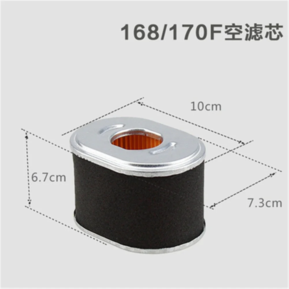 가솔린 엔진 펌프 파워 액세서리 에어 필터 요소, 168/170F188/190F