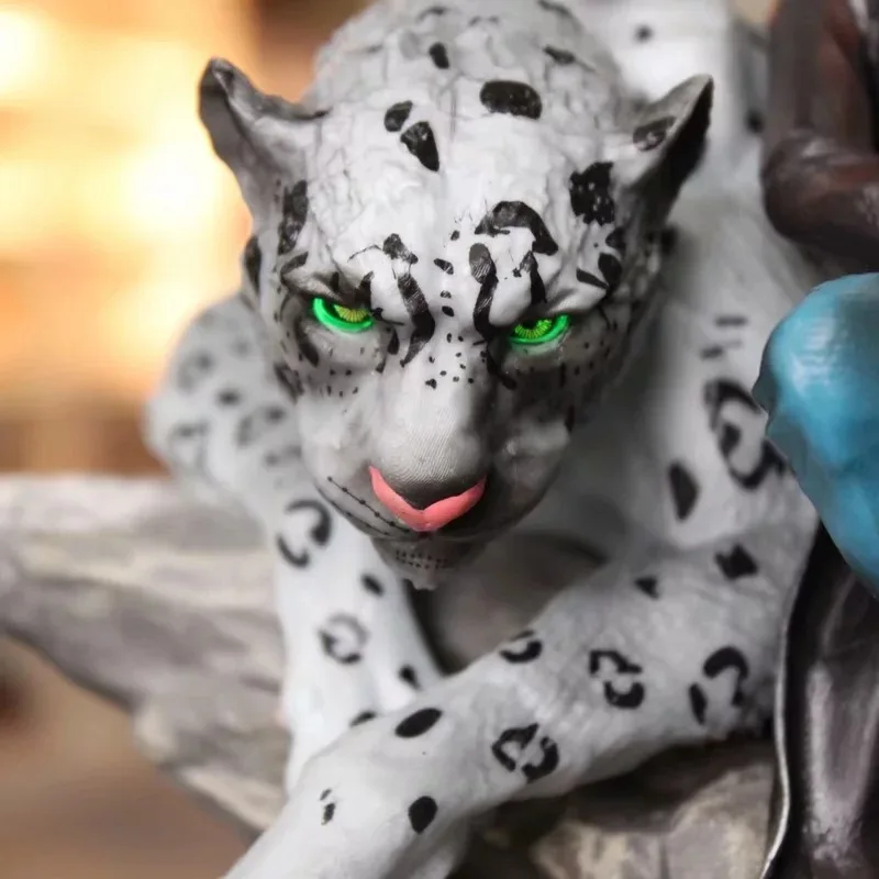 ฟิกเกอร์วันพีซ ทราฟาลการ์ ลอว์ ขนาด 26 ซม. พร้อมธีมแบล็คเพิร์ลและสโนว์ลีโอพาร์ด ของสะสมอนิเมะ โมเดลของเล่นสุดพิเศษสำหรับเด็ก