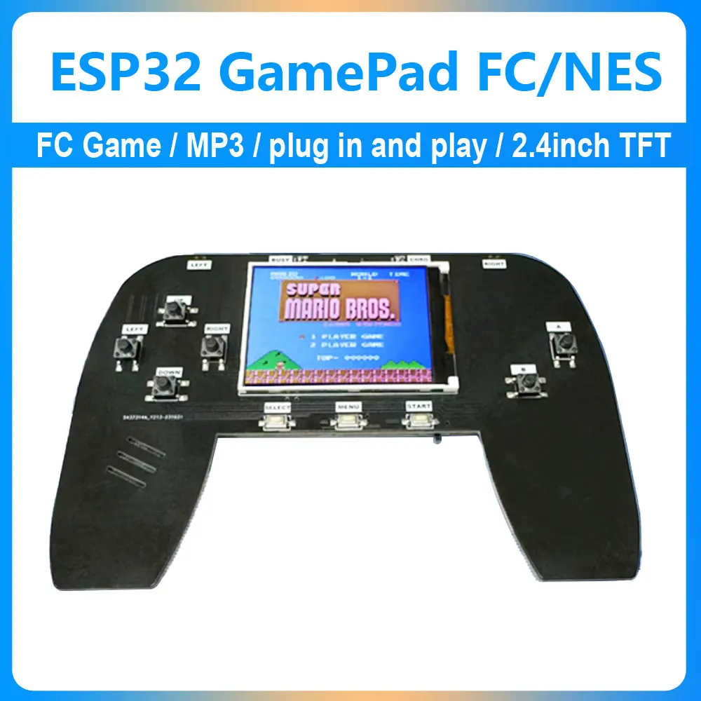 

ESP32 GamePad Ретро игровой MP3-плеер для FC/NES