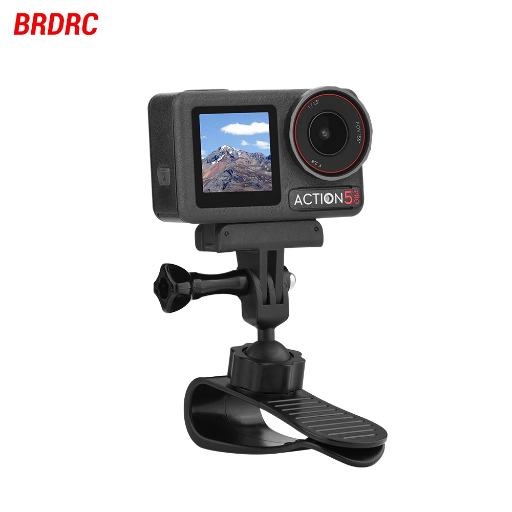 

BRDRC Car Sun Visor Mount,VLOG/Video Holder for DJI Action 5 Pro/GoPro Hero 13 12 11 10/Insta360 X3 X2 Camera Accessories