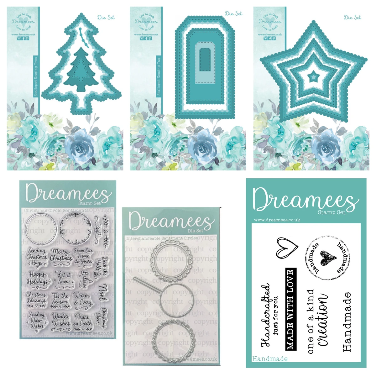 Christmas Handmade Stamps Nesting Tags Die Set Metal Cutting Dies Stencils for DIY Scrapbooking Decoration Embossing Paper Card