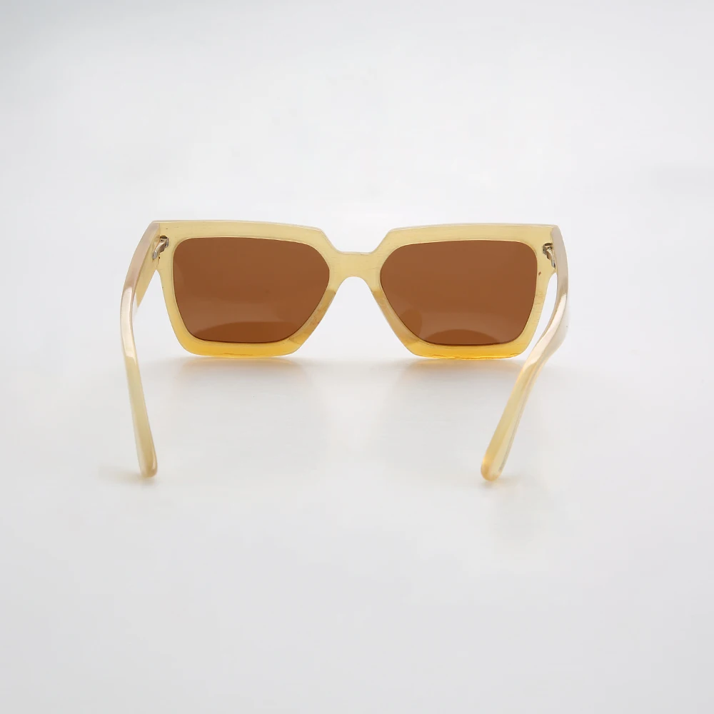 Personality big frame sunglasses Handmade  Real natural horn  For both men and women Personality fashion