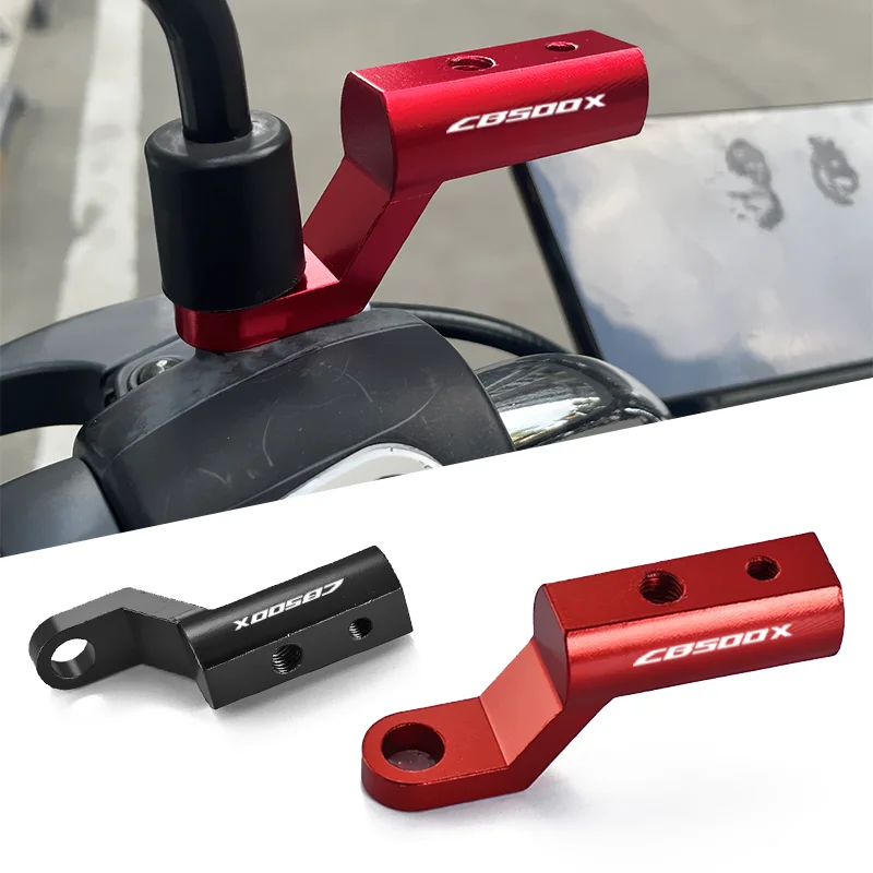 

For HONDA CB500X CB 500X CB500 X 2017-2021 2020 2019 2018 Universal Motorcycle Mirror Bracket Expander Rearview Extension Holder